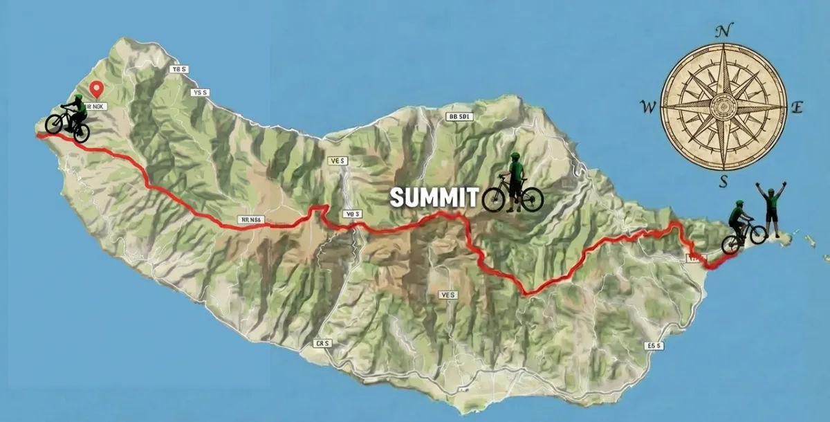 MTBinking Across Madeira Mountain Bike Trail Experience